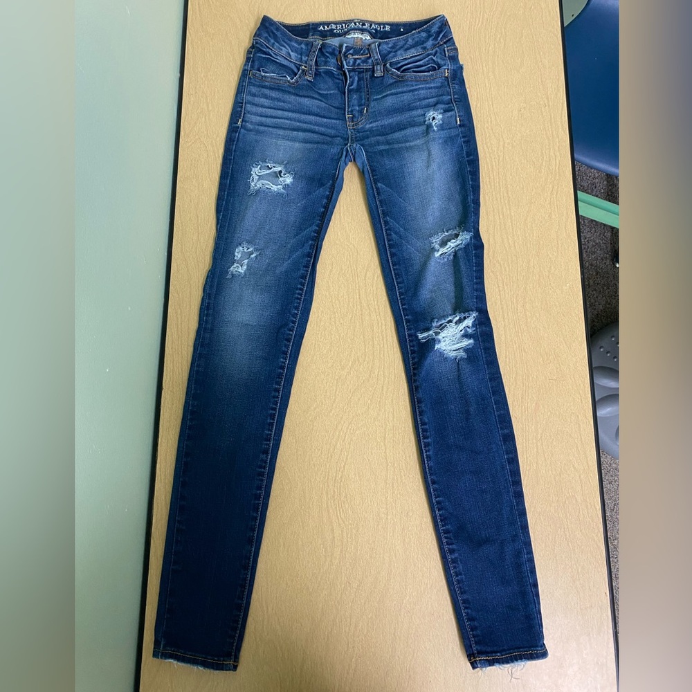 American Eagle Outfitters Super Stretch 00 Regular.